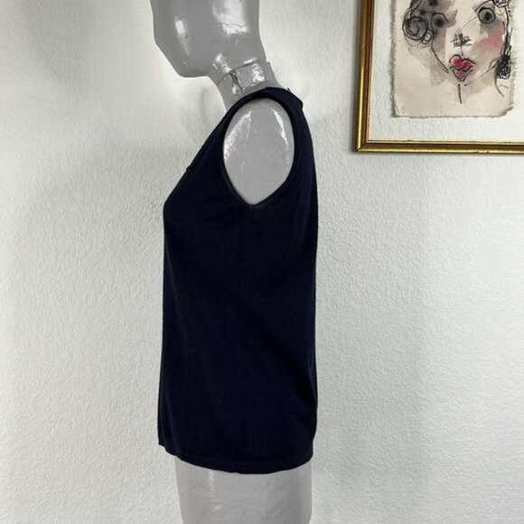 Escada Cashmere Beaded Sweater Cardigan Shell Set - Picture 6 of 13